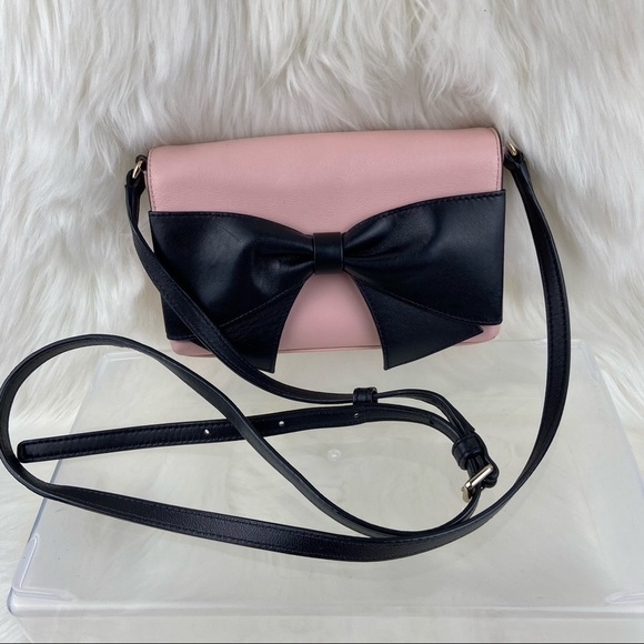 KATE SPADE BOW BEAU LEATHER HANOVER STREET - Picture 1 of 11